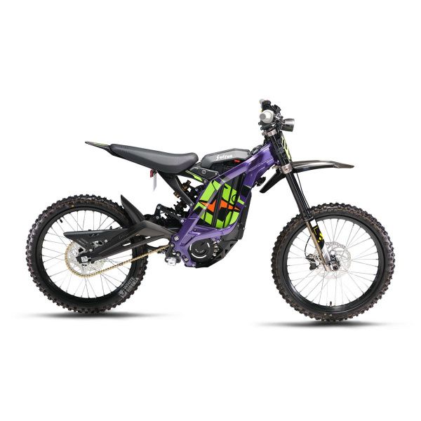 Электромотоцикл WHITE SIBERIA SUR-RON X Light bee 6000W 60V40AH (фиолетовый)